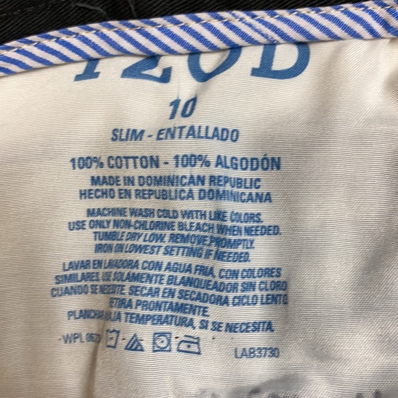 Boys Izod slim size 10 adjustable waist - Picture 2 of 5